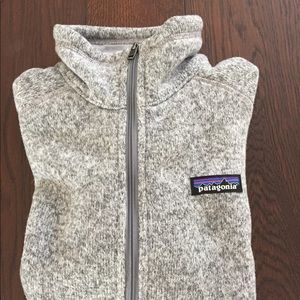 Patagonia Better Sweater 1/4 ZIP Birch White